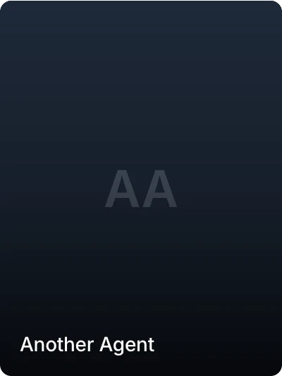 Another agent's card in the same search, with no photograph and no reviews.