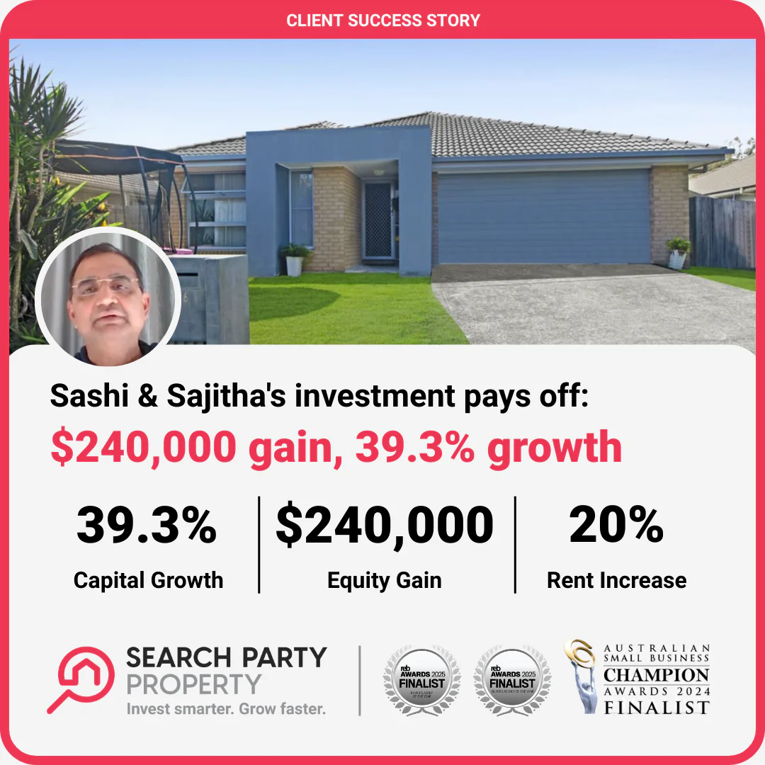 Three years. One property. $240,000 in equity.
