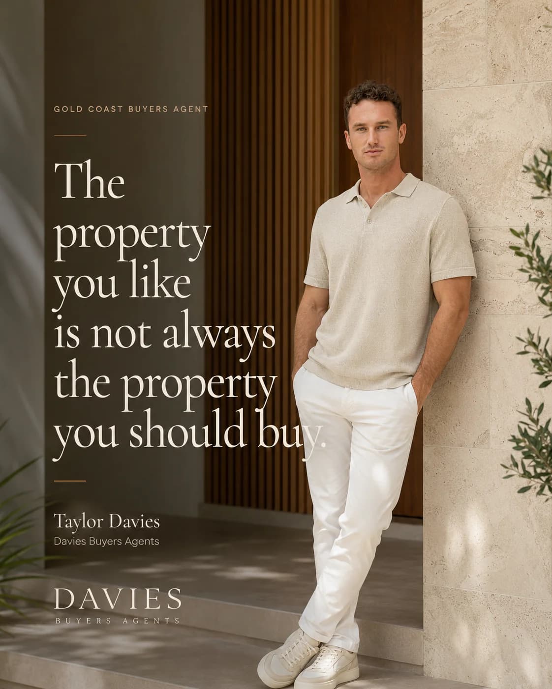 The property you like is not always the property you should buy.