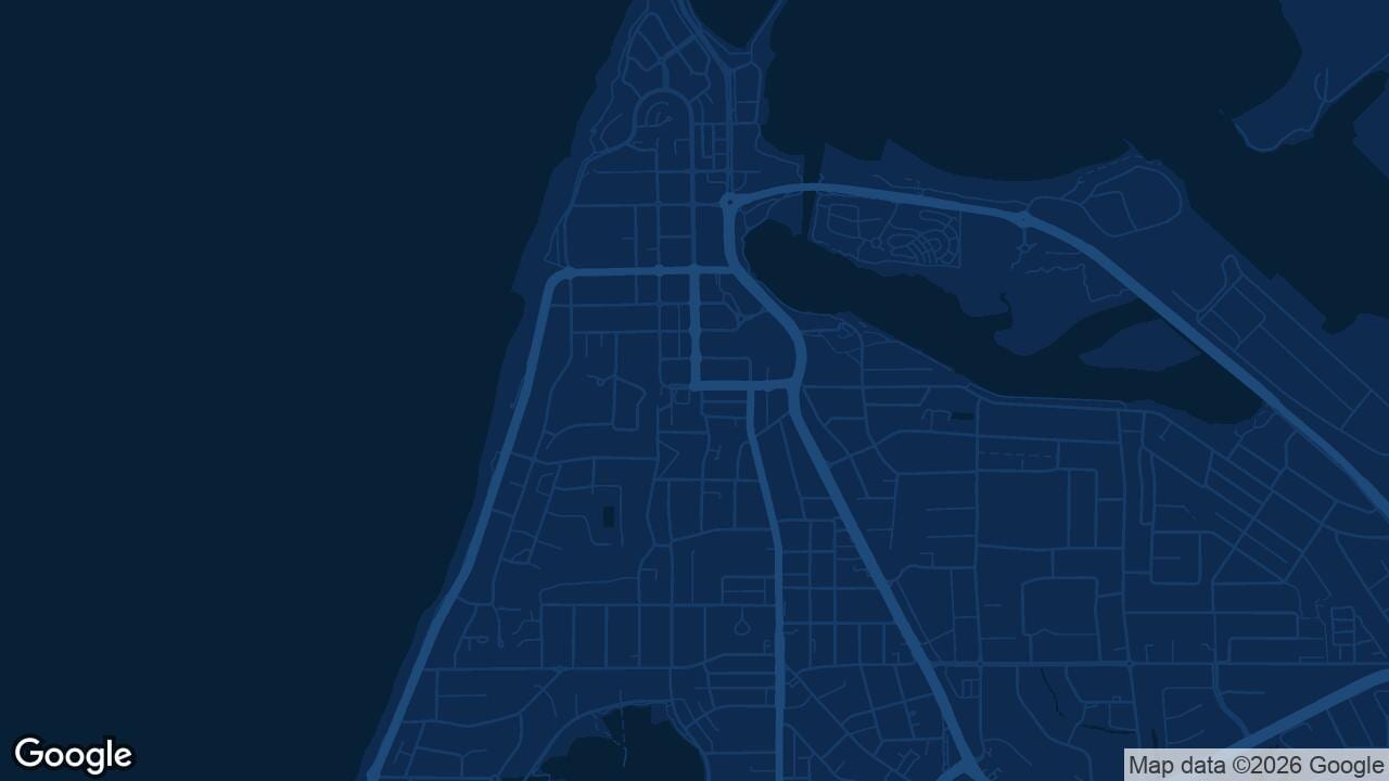 Map of Bunbury