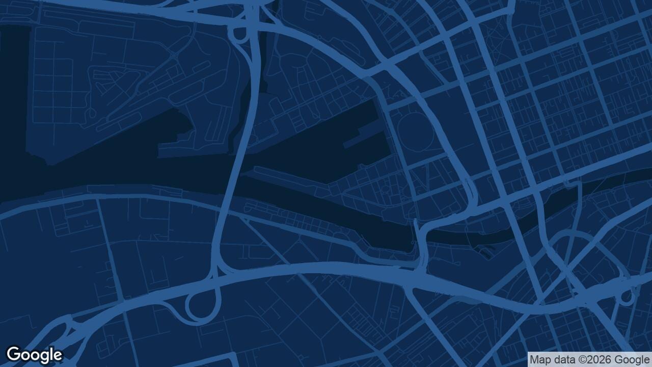 Map of Docklands