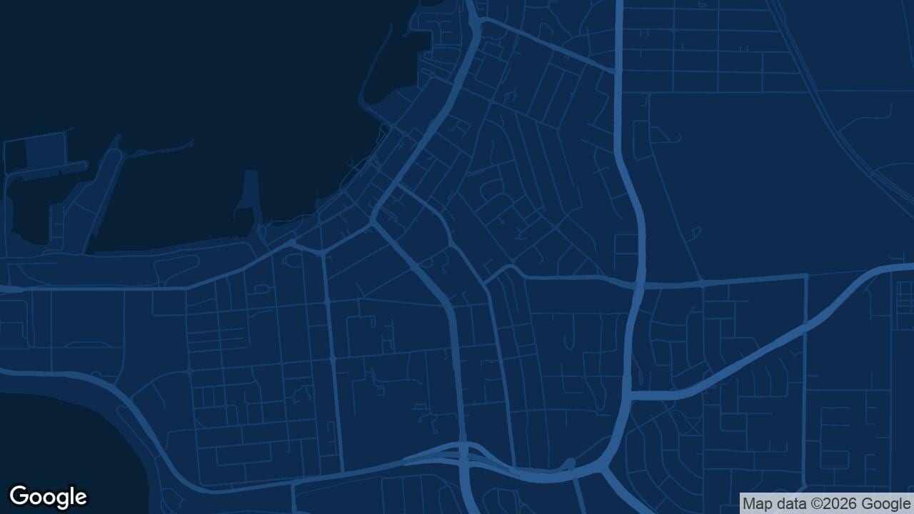 Map of Geraldton