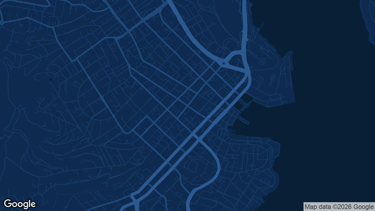 Map of Hobart
