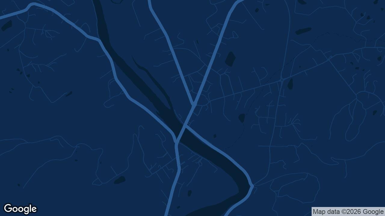 Map of Huonville