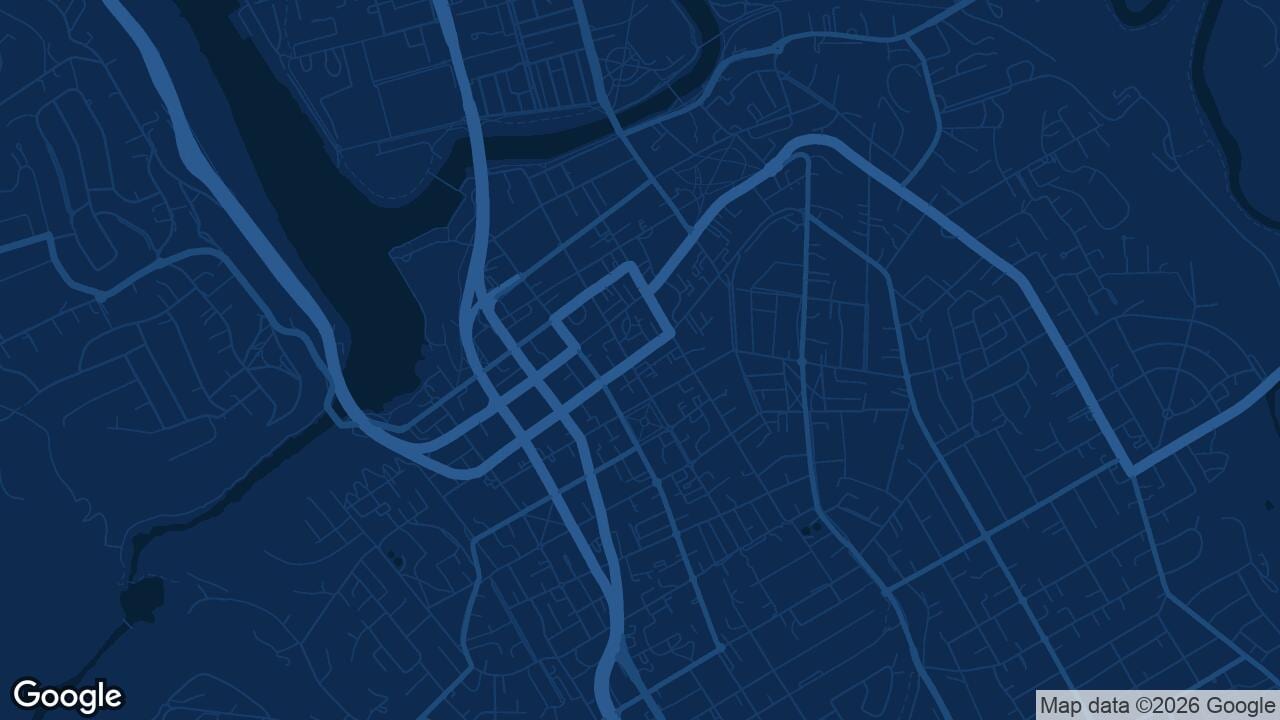 Map of Launceston