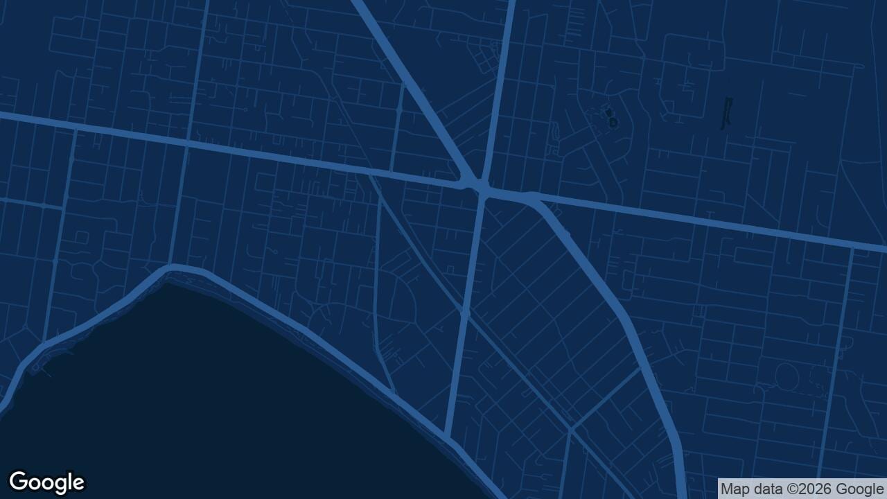 Map of Mentone
