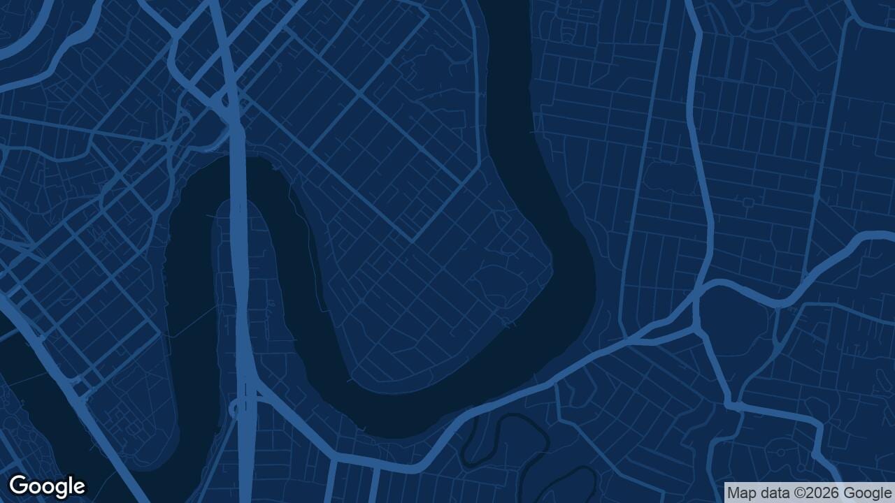 Map of New Farm