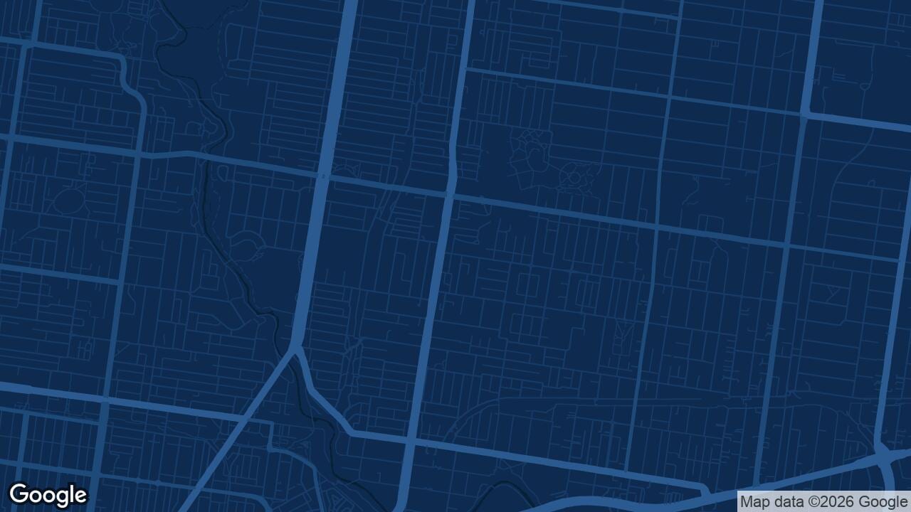 Map of Northcote