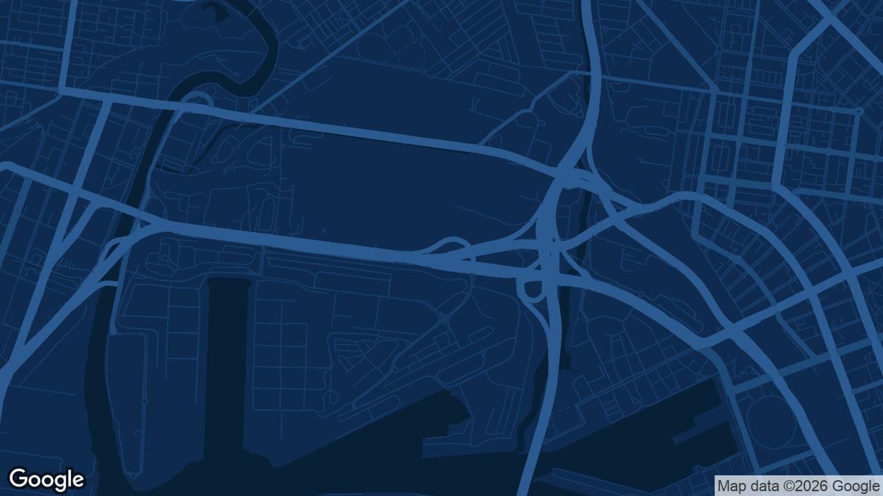 Map of West Melbourne