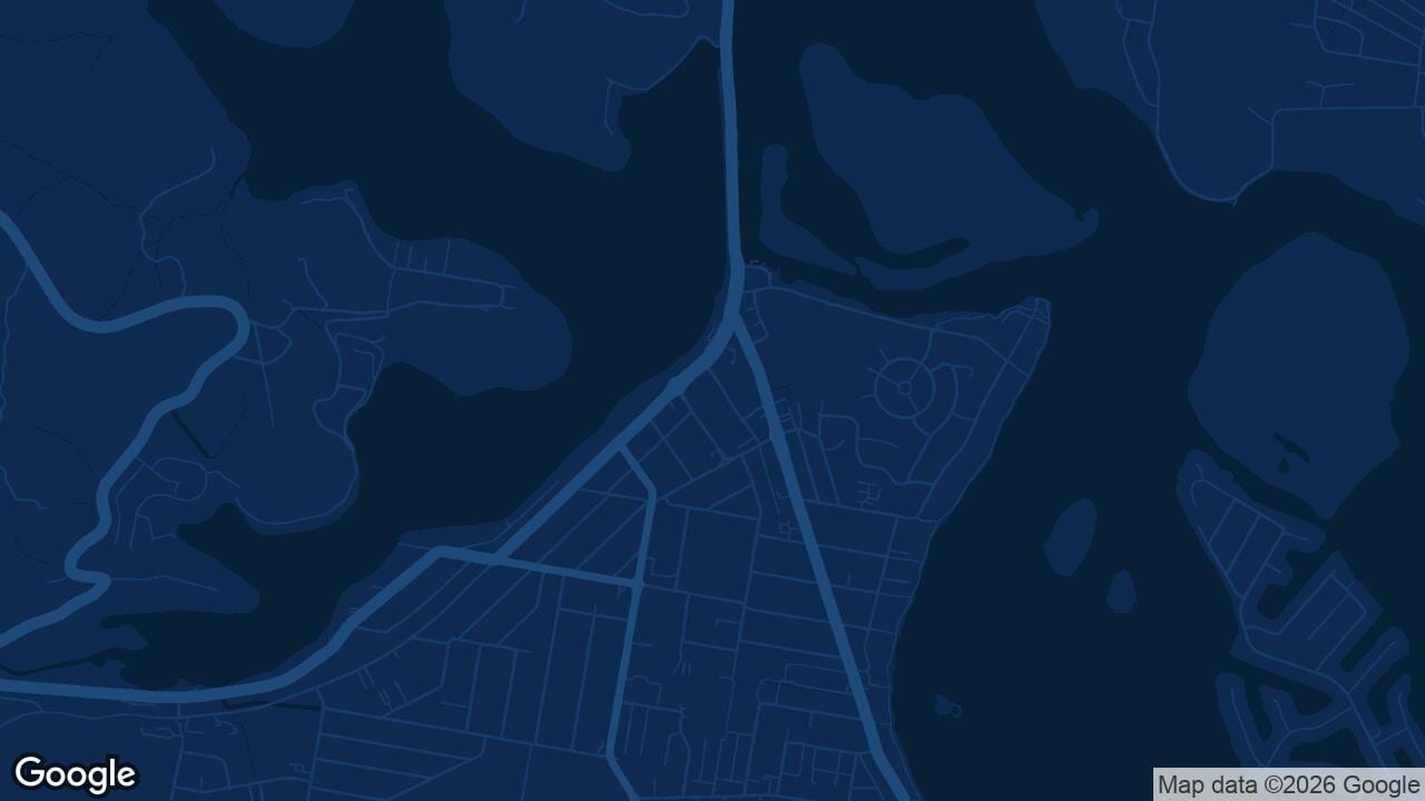 Map of Woy Woy